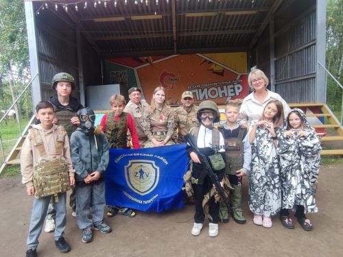 Юные герои на «Тропе разведчика» в Высокогорском районе
