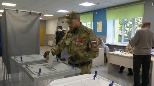 Первыми на избирательные участки: ветераны СВО голосуют за будущее Татарстана