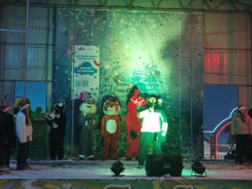 Проводили Старый Новый год в парке «Заказанье»
