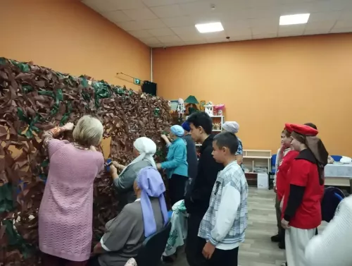 В Казакларском поселении ветераны провели для школьников мастер-класс