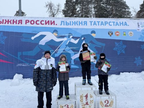 В Высокогорском районе прошла массовая гонка «Лыжня России 2026»