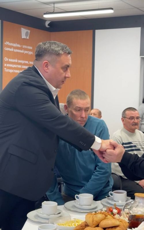 Встреча с отцами погибших участников СВО в Высокогорском районе