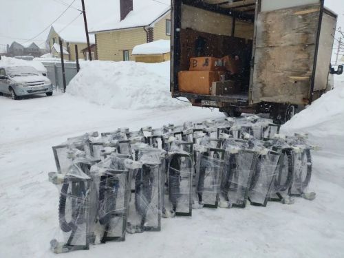 Группа «Надежный тыл-помощь солдату» отправила 20 тележек для медроты морпехов