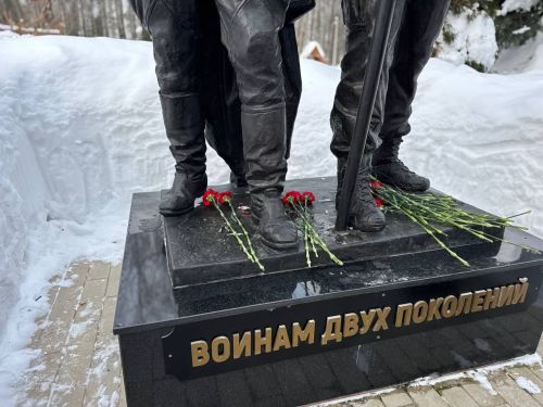 В Высокогорском районе почтили память в годовщину начала СВО