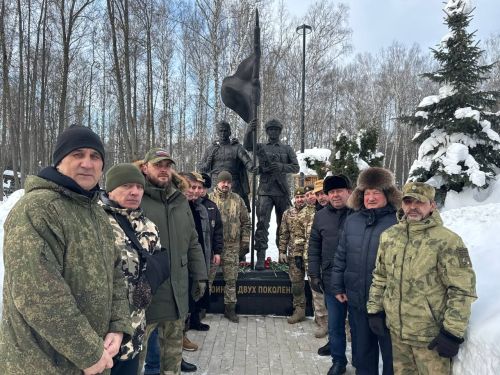 В Высокогорском районе почтили память в годовщину начала СВО