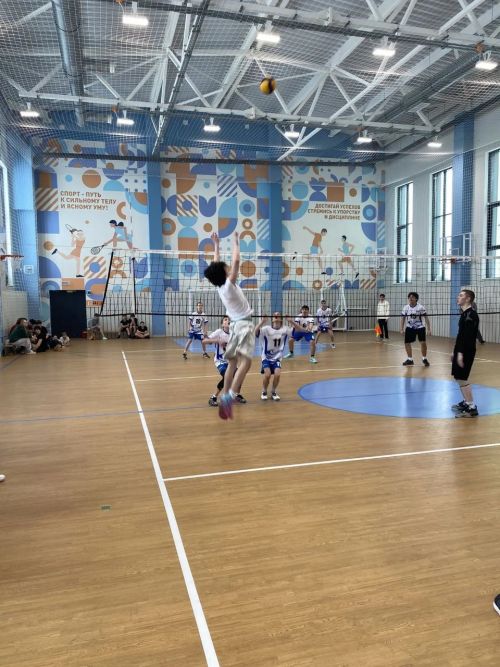 В районе определили лучших школьных волейболистов