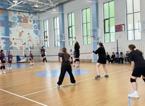 В районе определили лучших школьных волейболистов