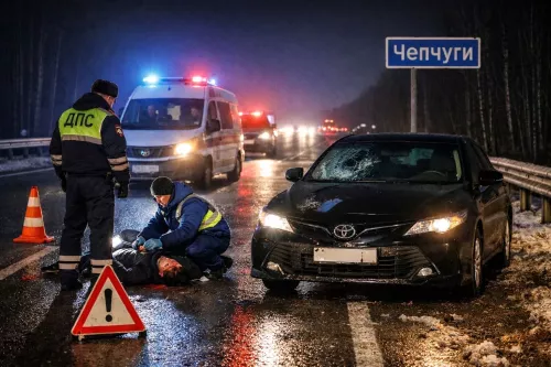 В Высокогорском районе сбили пешехода: пострадавший в больнице