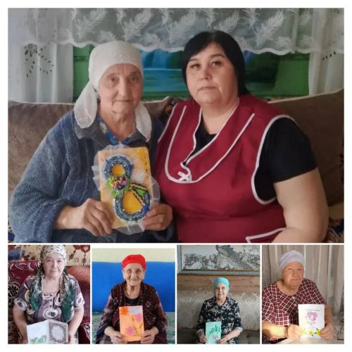 Внуки по переписке дарят тепло пожилым людям