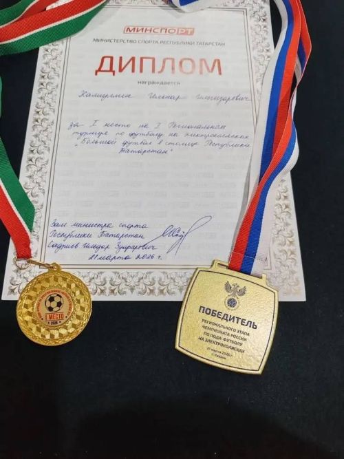 Команда с участием жителя района победила в турнире по ПОДА-футболу