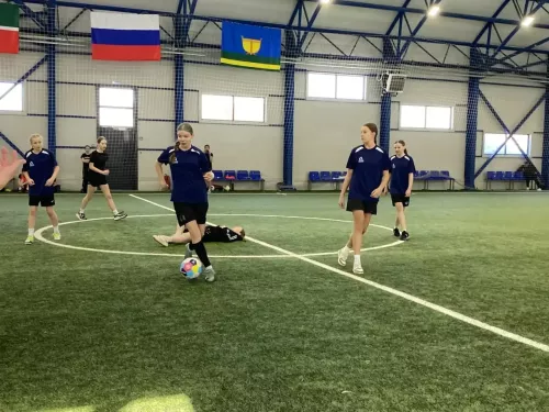 Школьная футбольная лига девочек в Высокогорском районе завершила сезон