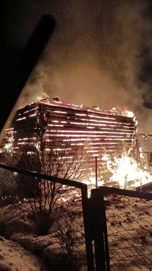 Пожар в СНТ Оптимист Высокогорского района уничтожил дачный дом