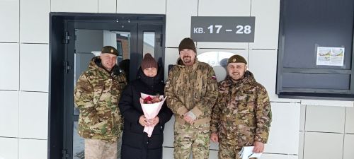 В Высокогорском районе поздравили матерей и жён погибших бойцов