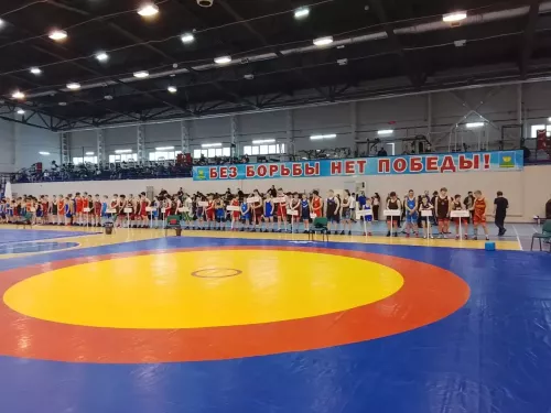 В Высокогорском районе проходит всероссийский турнир по вольной борьбе