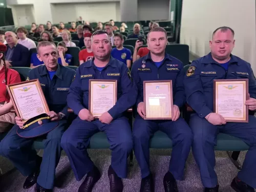 В районе прошел День пожарной охраны и награждение лучших