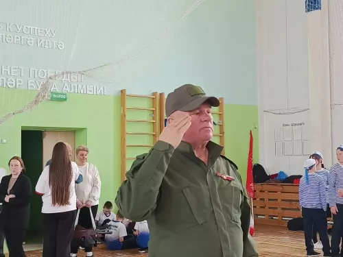 Зарница 2.0 в школе №4 объединила учеников в командной игре