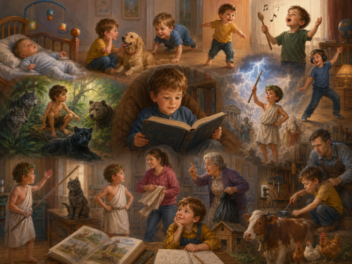 Мальчишка познаёт мир, или Книжные приключения