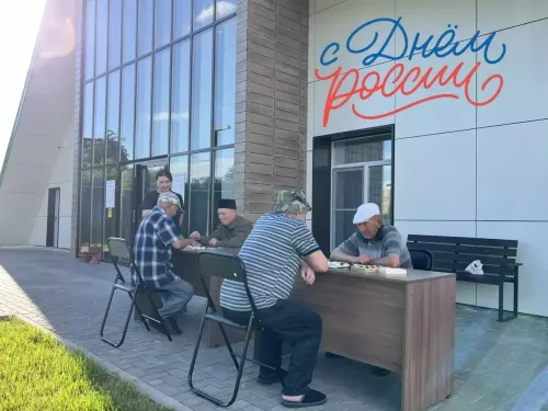 В Чирше прошёл турнир по шашкам, посвящённый Дню России
