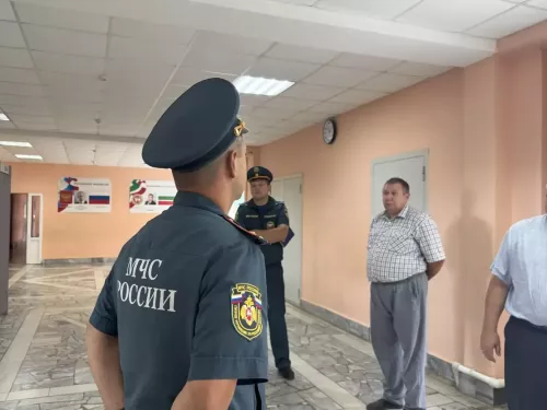 Сотрудники МЧС проверили избирательные участки в Высокогорском районе