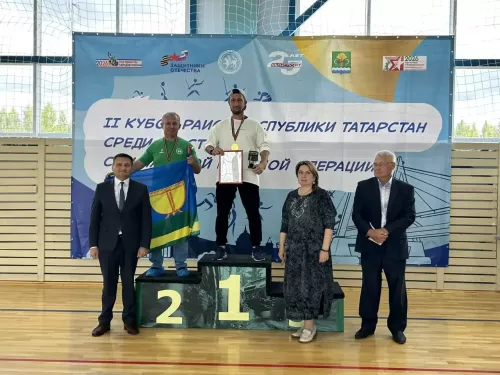 Ветеран из Высокогорского района взял серебро Кубка Раиса в Мамадыше