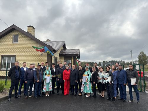 В Высокогорском районе открыли новые здания трех сельских поселений