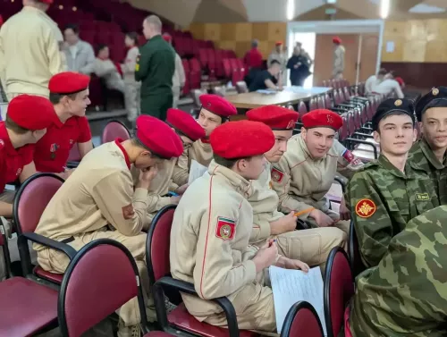Юнармейцы Дубъязской школы заняли четвертое место на «Юном танкисте»