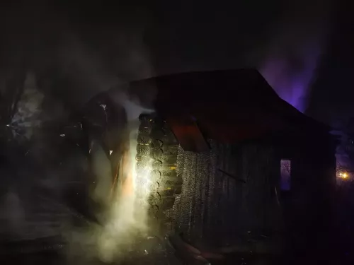 Пожар в селе Эстачи привел к гибели человека