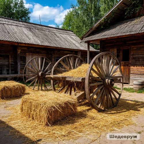 Агафон Огуменник защищали урожай от лешего