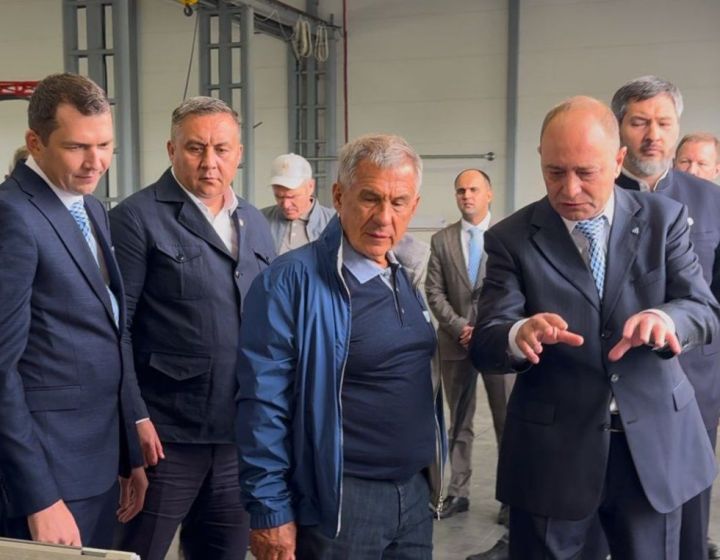 Высокогорский район посетил Раис Татарстана