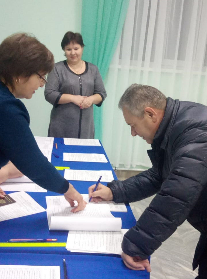 Глава района Рустам Калимуллин призвал высокогорцев активно принять участие в референдуме