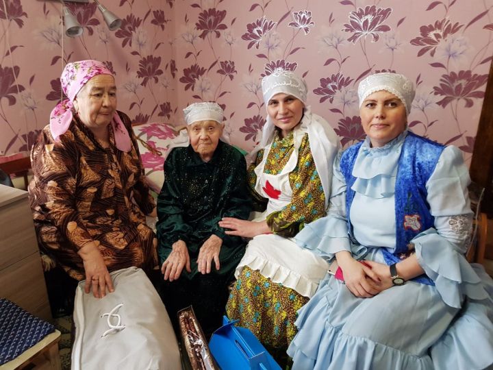 Жительница деревни Чирша отмечает 100 летний юбилей
