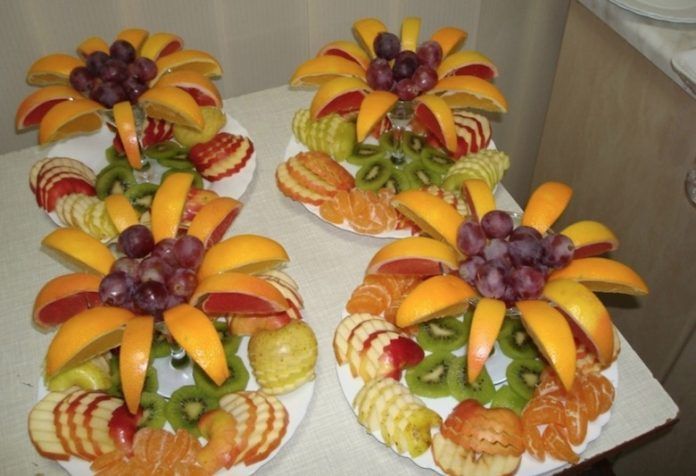 Идеальные варианты подачи фруктов на праздничный стол!