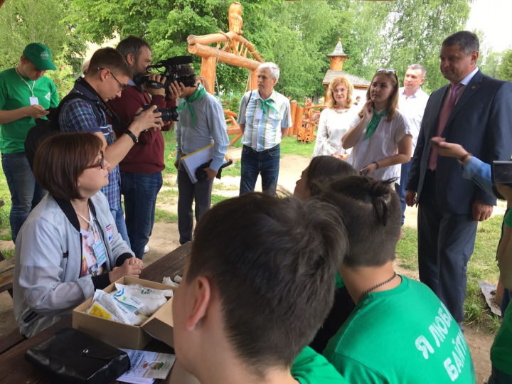 В детском лагере «Байтик» Высокогорского района прошёл  Республиканский фестиваль юннатов