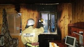Пожар в деревне Пермяки