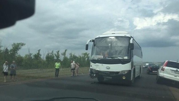 Автобус с туристами из Татарстана попал в ДТП под Оренбургом