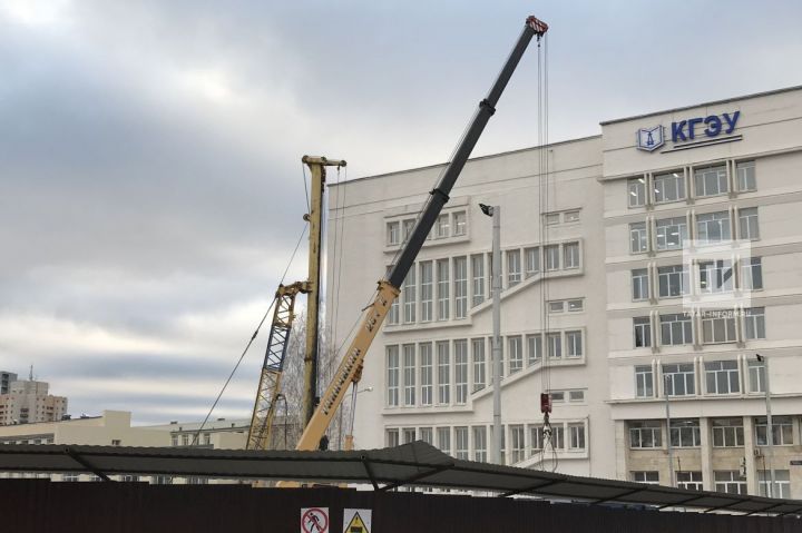 В Казани началось строительство нового общежития КГЭУ за 370 млн рублей