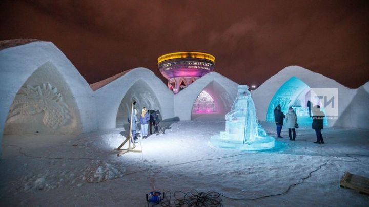 Ледяная деревня у Чаши откроется в воскресенье