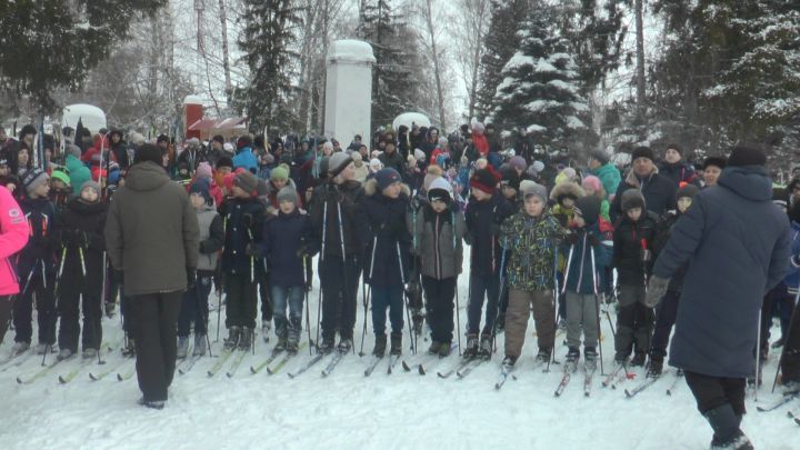 На «Лыжню России» в Высокогорском районе вышло более 1000 участников