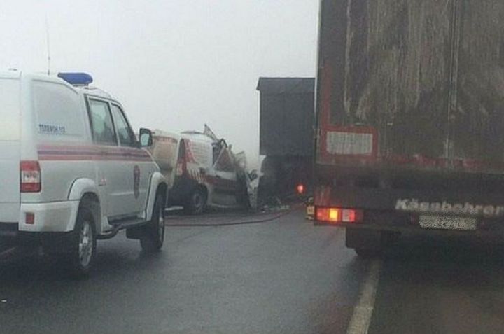 Туман стал причиной смертельного ДТП на трассе в Татарстане, в котором погибли два человека