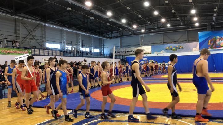 В эти минуты в спорткомплексе «Биектау» проходят Соревнования по вольной борьбе среди юношей до 16 лет (2004-2005 г.р.)