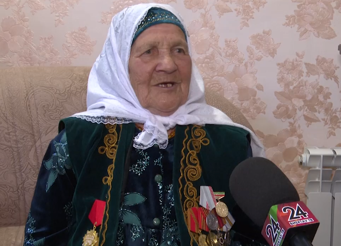 90-летний юбилей отпраздновала жительница села Инся Нурания Забирова