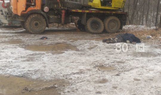 В Казани колесо «КАМАЗа» взорвалось и убило водителя