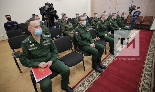 Призывников РТ проводили в Президентский полк и научные роты Минобороны России
