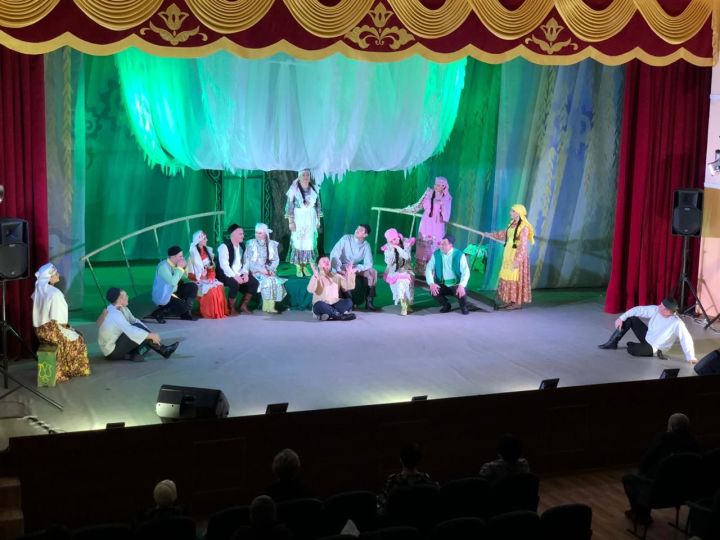 В Шапшинском доме культуры прошла премьера спектакля «Галиябану»