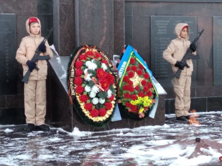Девяти героям Высокогорского района была отдана дань уважения на Аллее Славы
