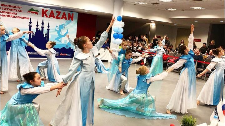 Театр танца "Биектау" занял первое место в Чемпионате по современным танцам