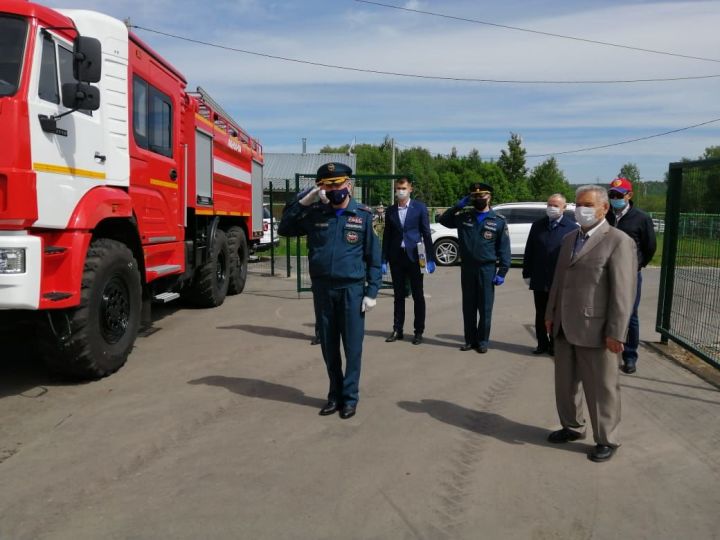 Высокогорский район посетил министр по делам гражданской обороны и чрезвычайным ситуациям РТ