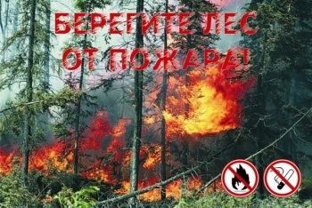 ЕДДС Высокогорского района информирует о высокой пожарной опасности лесов