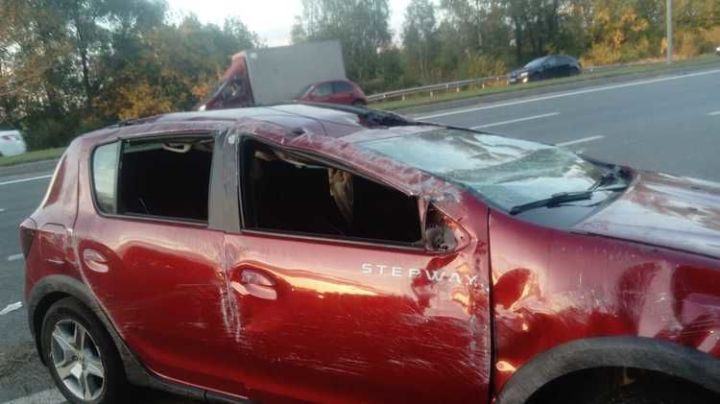 Мать и дочь пострадали при столкновении двух легковушек в Зеленодольском районе