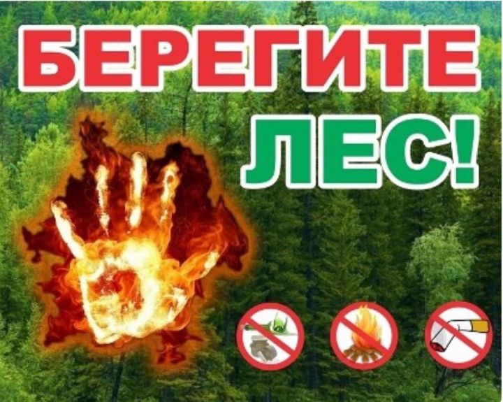Прогноз высокой пожарной опасности лесов на территории Татарстана